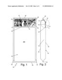 FLEXIBLE PACKAGE WITH SHELF-LIFE INDICATING CARD WINDOW AND METHOD OF PACKAGING A PRODUCT IN A FLEXIBLE PACKAGE diagram and image