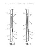 FLEXIBLE PACKAGE WITH SHELF-LIFE INDICATING CARD WINDOW AND METHOD OF PACKAGING A PRODUCT IN A FLEXIBLE PACKAGE diagram and image