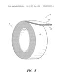 Adhesive tape diagram and image