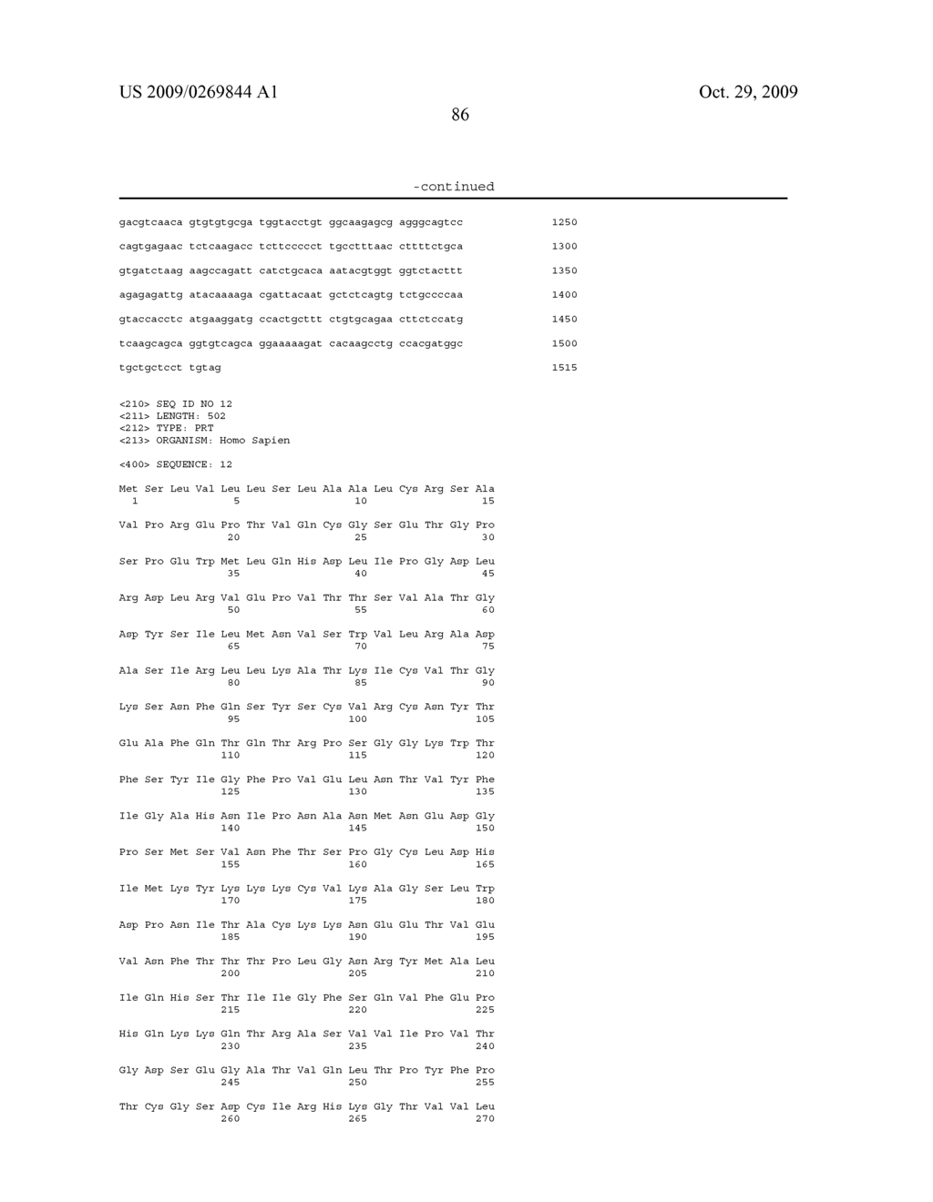 NUCLEIC ACIDS ENCODING A RECEPTOR FOR IL-17 HOMOLOGOUS POLYPEPTIDES - diagram, schematic, and image 142