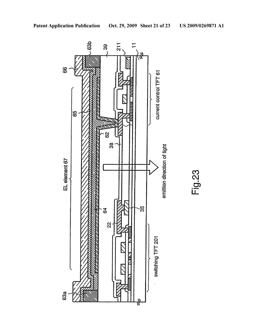 EL Display Device and Method of Manufacturing the Same - diagram, schematic, and image 22