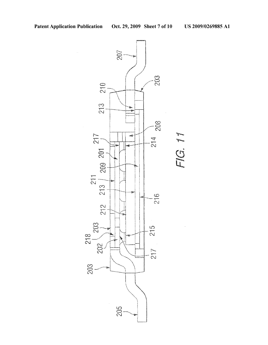 PACKAGED SEMICONDUCTOR DEVICE WITH DUAL EXPOSED SURFACES AND METHOD OF MANUFACTURING - diagram, schematic, and image 08