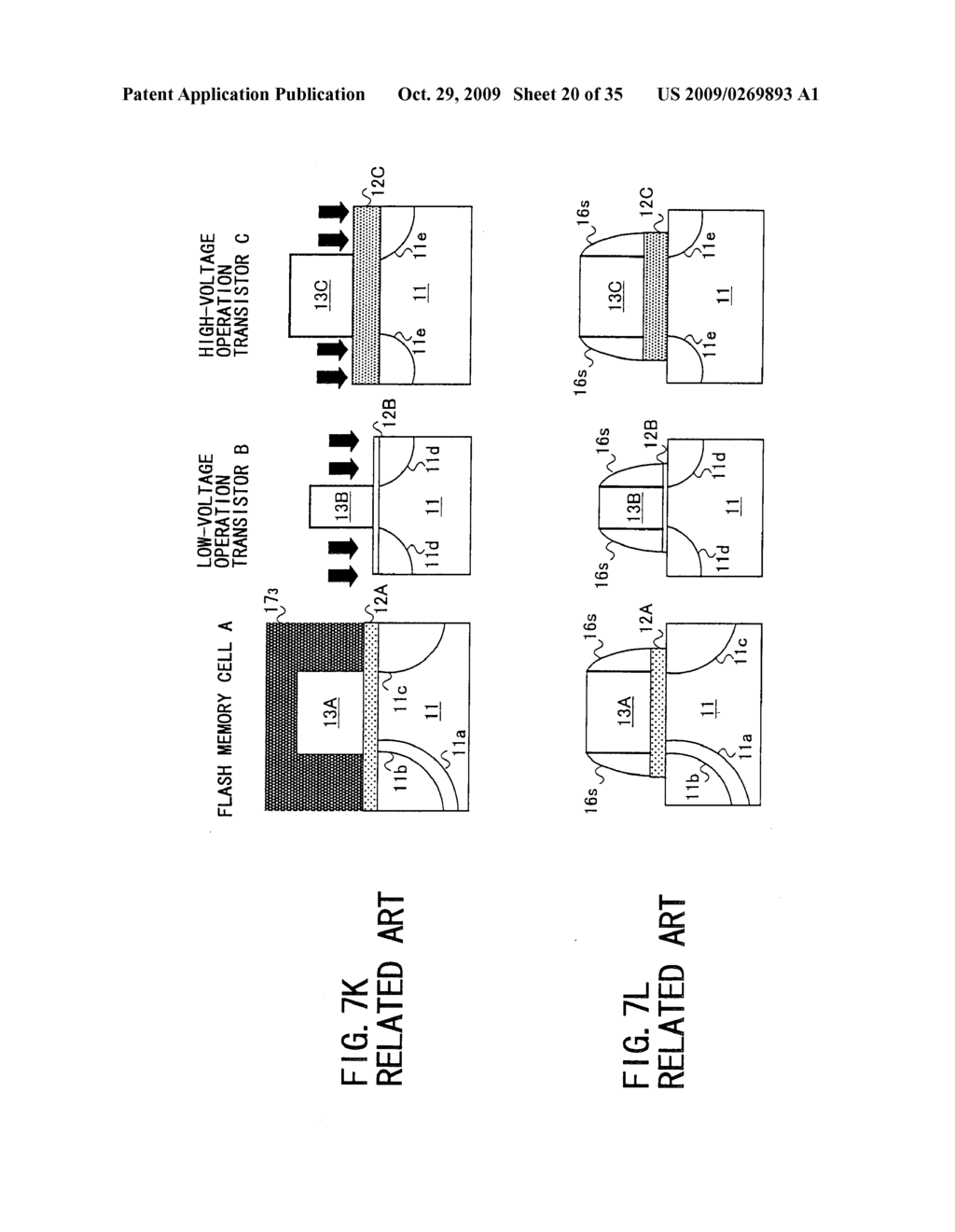 Semiconductor integrated circuit device and method of producing the same - diagram, schematic, and image 21