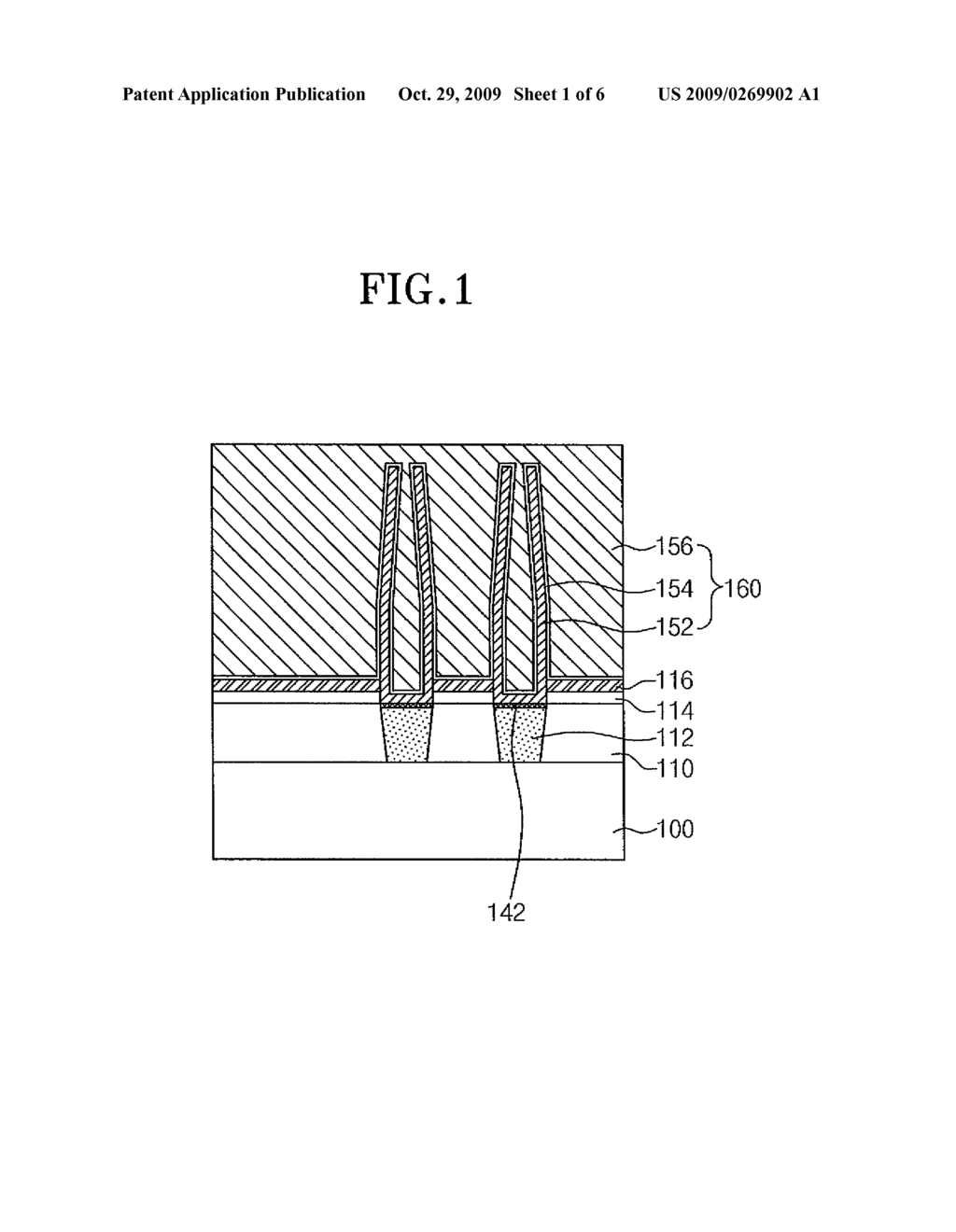 CAPACITOR HAVING TAPERED CYLINDRICAL STORAGE NODE AND METHOD FOR MANUFACTURING THE SAME - diagram, schematic, and image 02