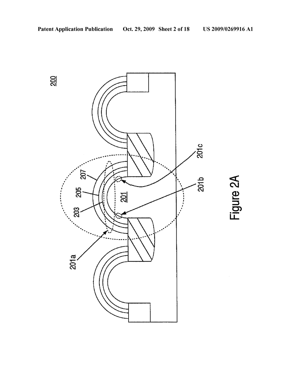 METHODS FOR FABRICATING MEMORY CELLS HAVING FIN STRUCTURES WITH SEMICIRCULAR TOP SURFACES AND ROUNDED TOP CORNERS AND EDGES - diagram, schematic, and image 03