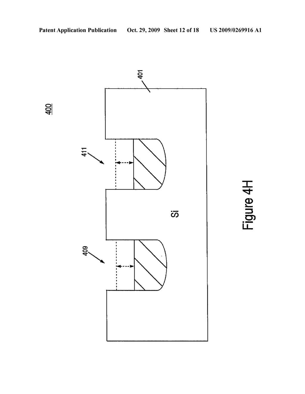 METHODS FOR FABRICATING MEMORY CELLS HAVING FIN STRUCTURES WITH SEMICIRCULAR TOP SURFACES AND ROUNDED TOP CORNERS AND EDGES - diagram, schematic, and image 13