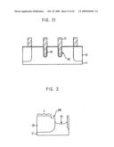 Method for manufacturing recess gate in a semiconductor device diagram and image