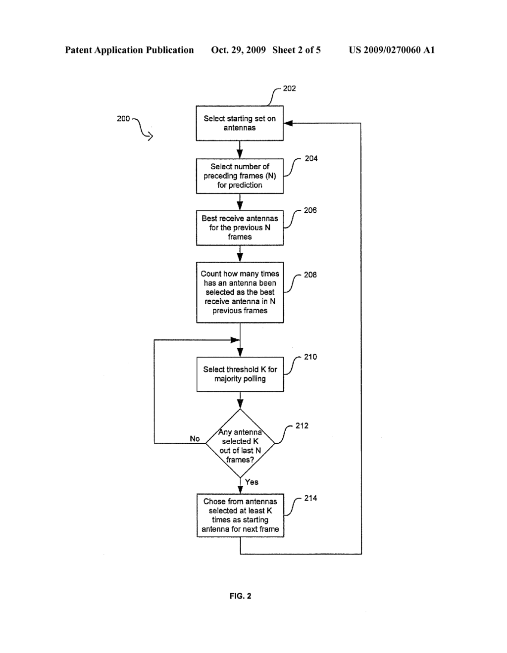 METHOD AND SYSTEM FOR ANTENNA SELECTION DIVERSITY WITH PREDICTION - diagram, schematic, and image 03