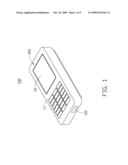 COVER MECHANISM AND ELECTRONIC DEVICE USING SAME diagram and image