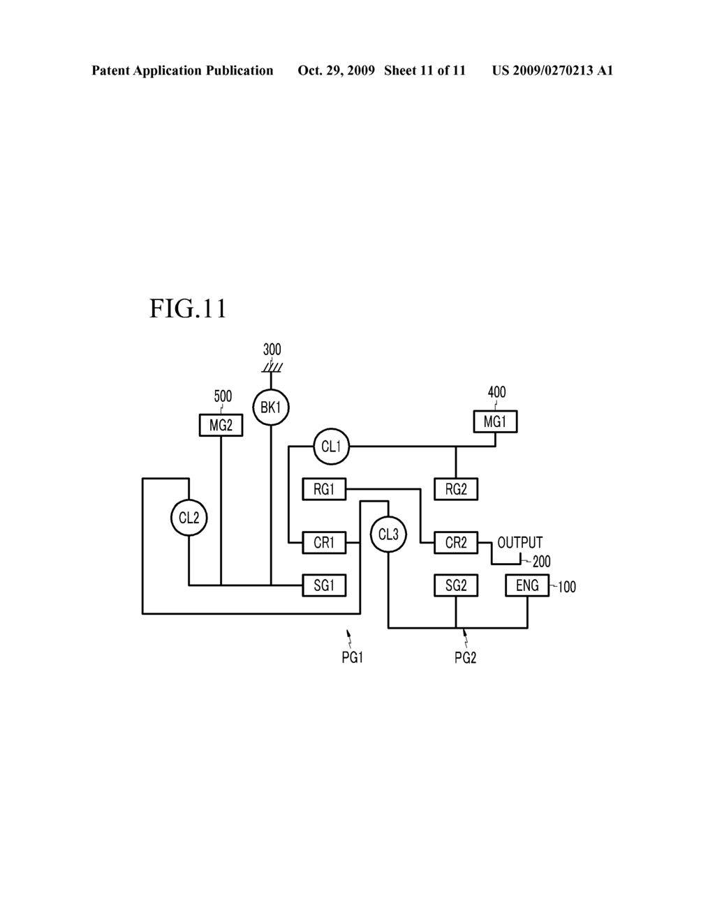 POWER TRANSMITTING APPARATUS OF HYBRID VEHICLES - diagram, schematic, and image 12