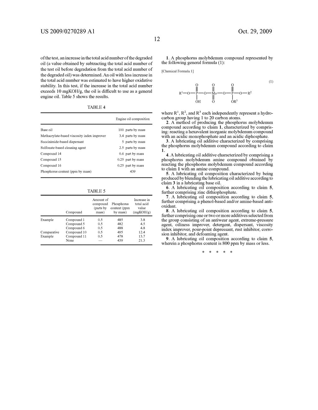 Phosphorus-molybdenum compound, method for producing same and lubricant additive and lubricant composition containing the compound - diagram, schematic, and image 14