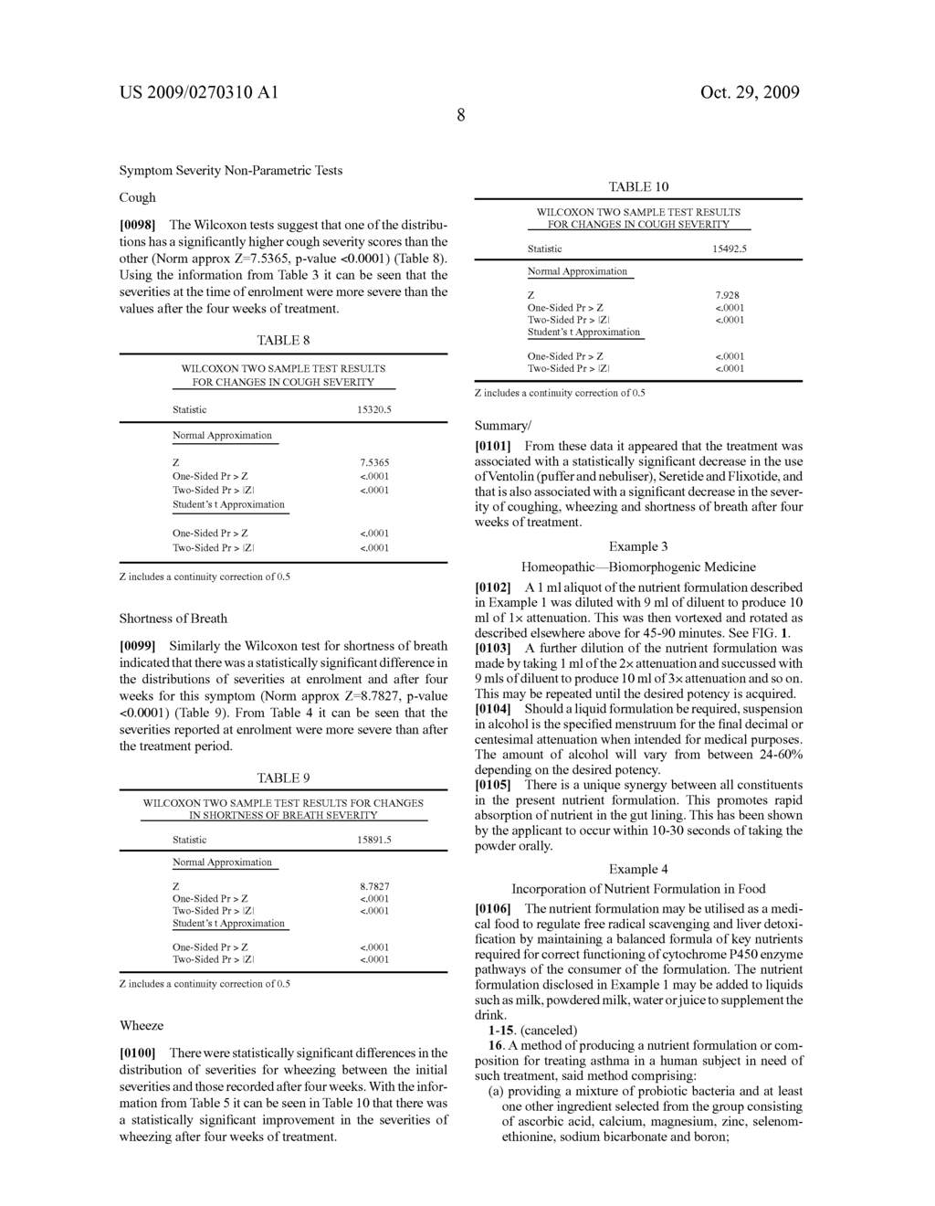 Process for the preparation of a nutrient formulation - diagram, schematic, and image 10