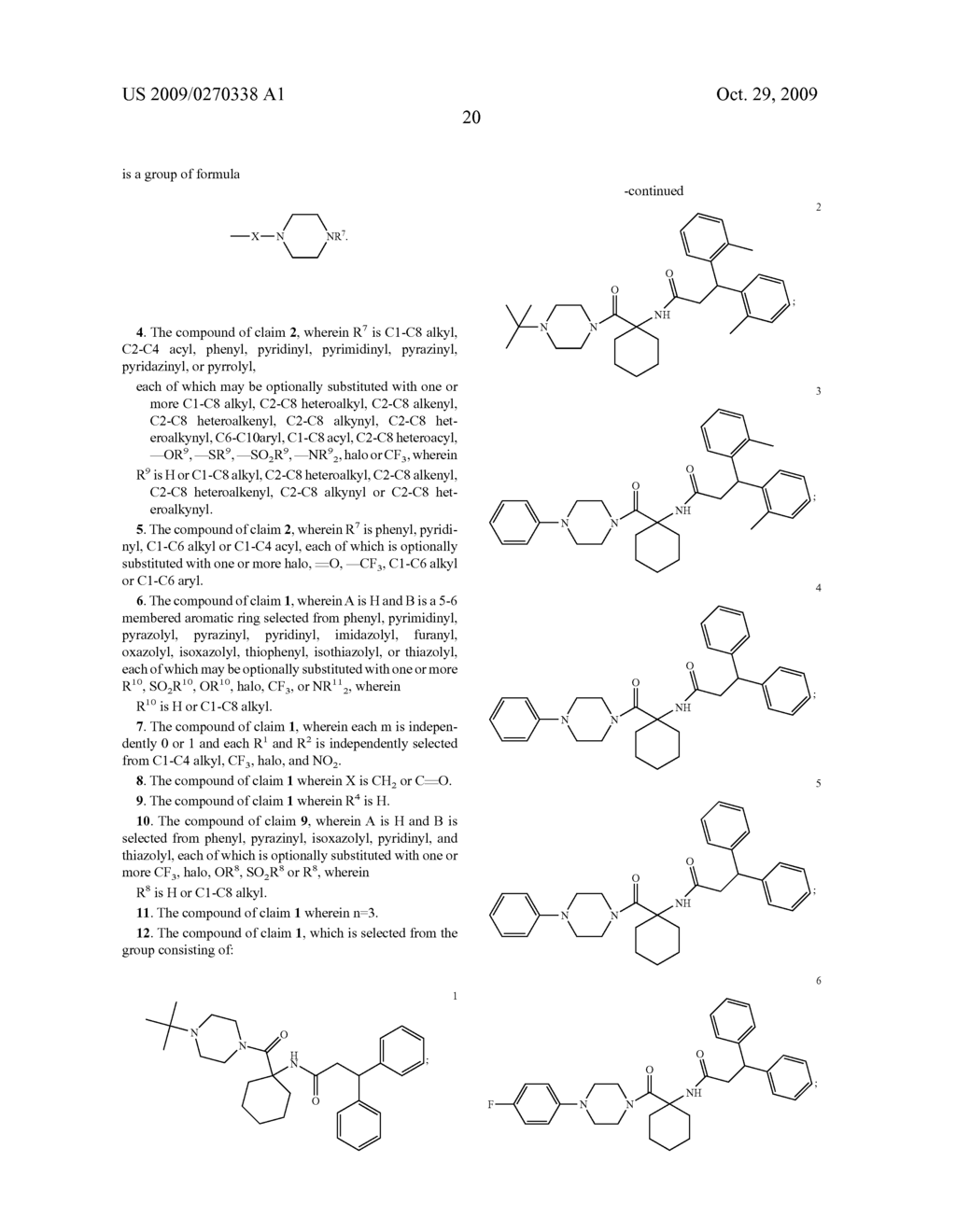 DIARYL-CYCLYLALKYL DERIVATIVES AS CALCIUM CHANNEL BLOCKERS - diagram, schematic, and image 21