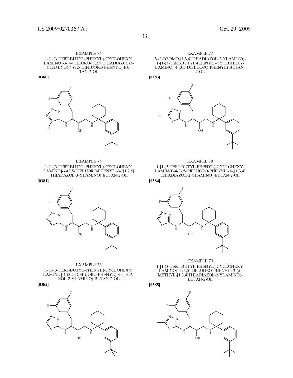 SUBSTITUTED HYDROXYETHYLAMINE ASPARTYL PROTEASE INHIBITORS - diagram, schematic, and image 34