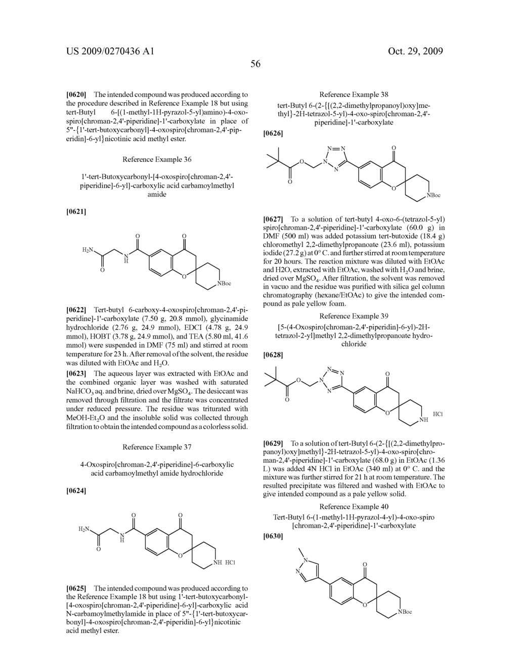 SPIROCHROMANON DERIVATIVES - diagram, schematic, and image 57