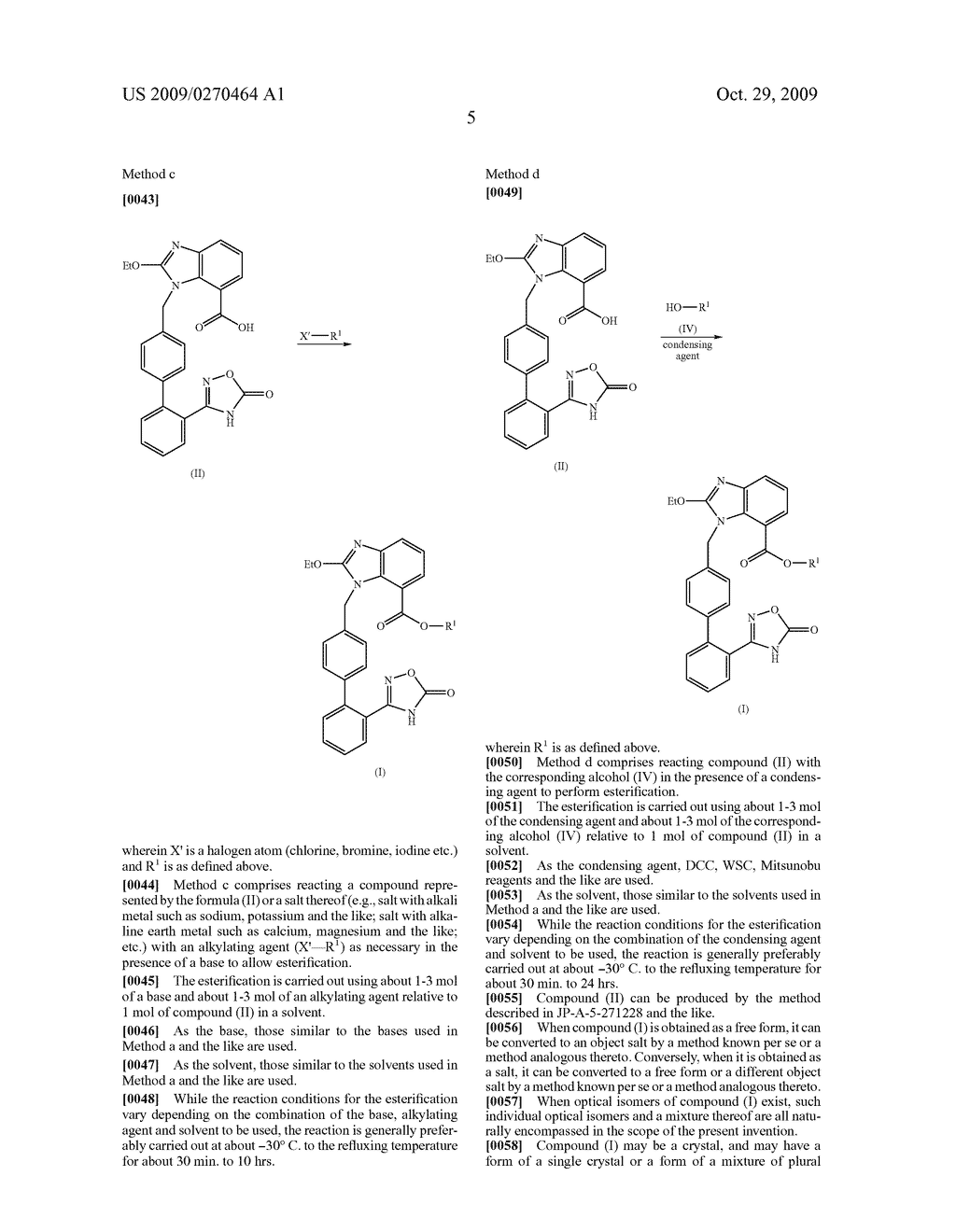 Benzimidazole derivative and use as a II receptor antagonist - diagram, schematic, and image 06