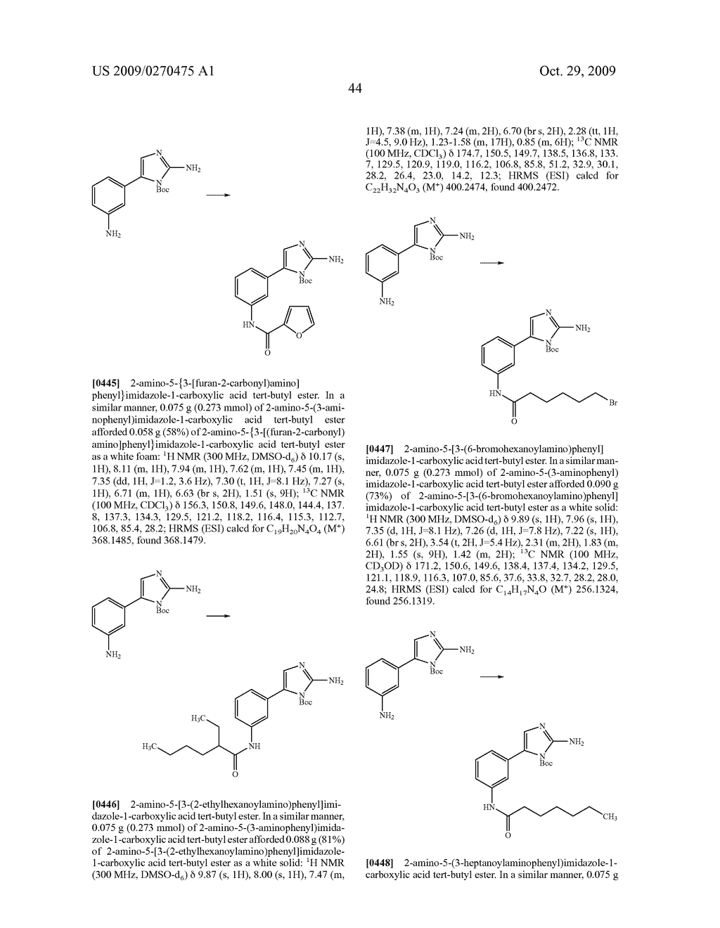INHIBITION OF BACTERIAL BIOFILMS WITH IMIDAZOLE-PHENYL DERIVATIVES - diagram, schematic, and image 45