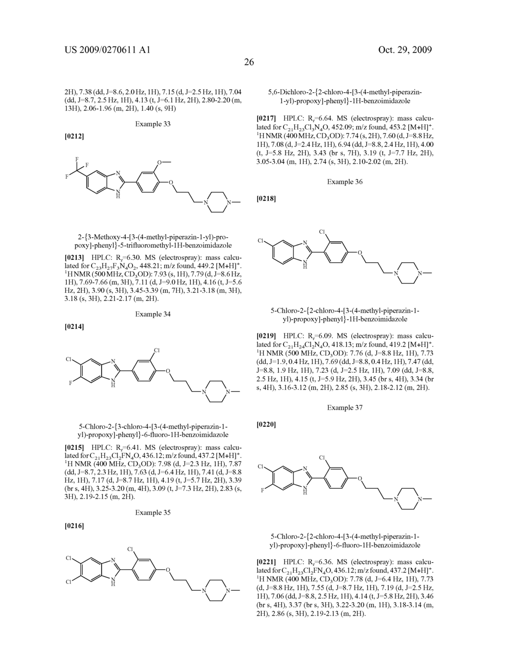 Benzoimidazole compounds - diagram, schematic, and image 27