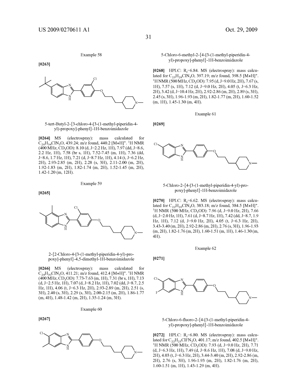 Benzoimidazole compounds - diagram, schematic, and image 32