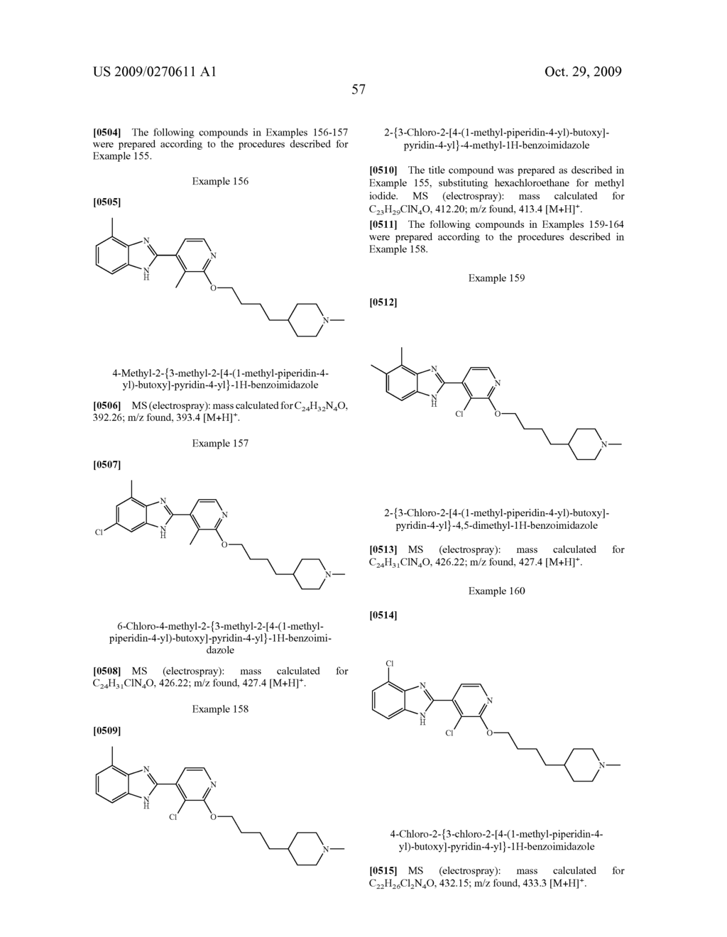 Benzoimidazole compounds - diagram, schematic, and image 58