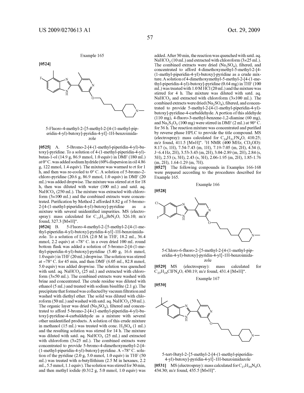 Benzoimidazole compounds - diagram, schematic, and image 58