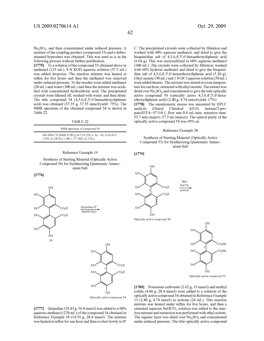 OPTICALLY ACTIVE QUATERNARY AMMONIUM SALT HAVING AXIAL ASYMMETRY AND PROCESS FOR PRODUCING ALPHA-AMINO ACID AND DERIVATIVE THEREOF WITH THE SAME - diagram, schematic, and image 63