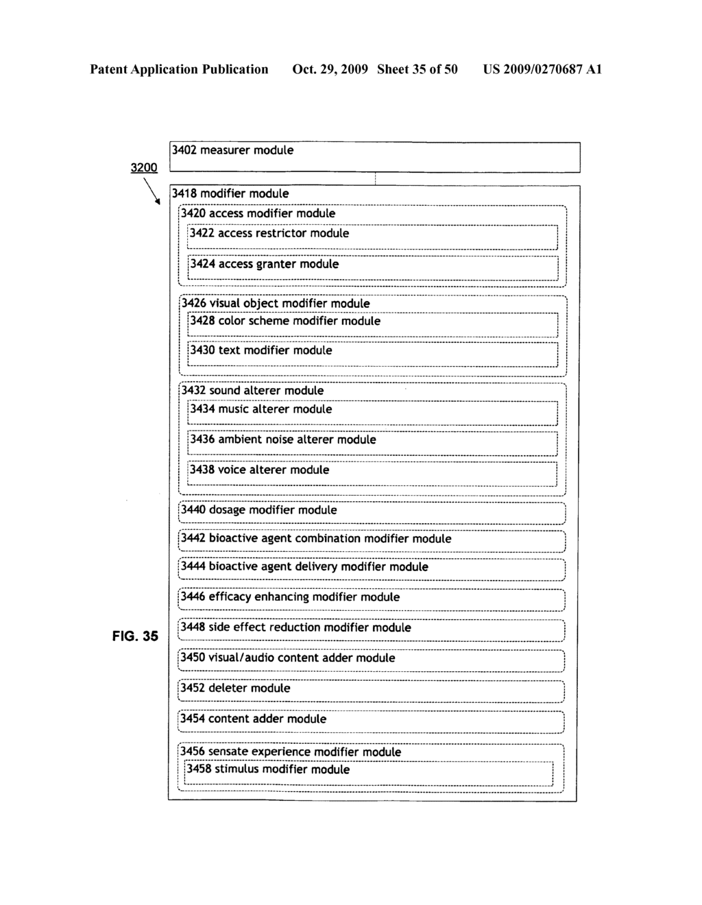 Methods and systems for modifying bioactive agent use - diagram, schematic, and image 36