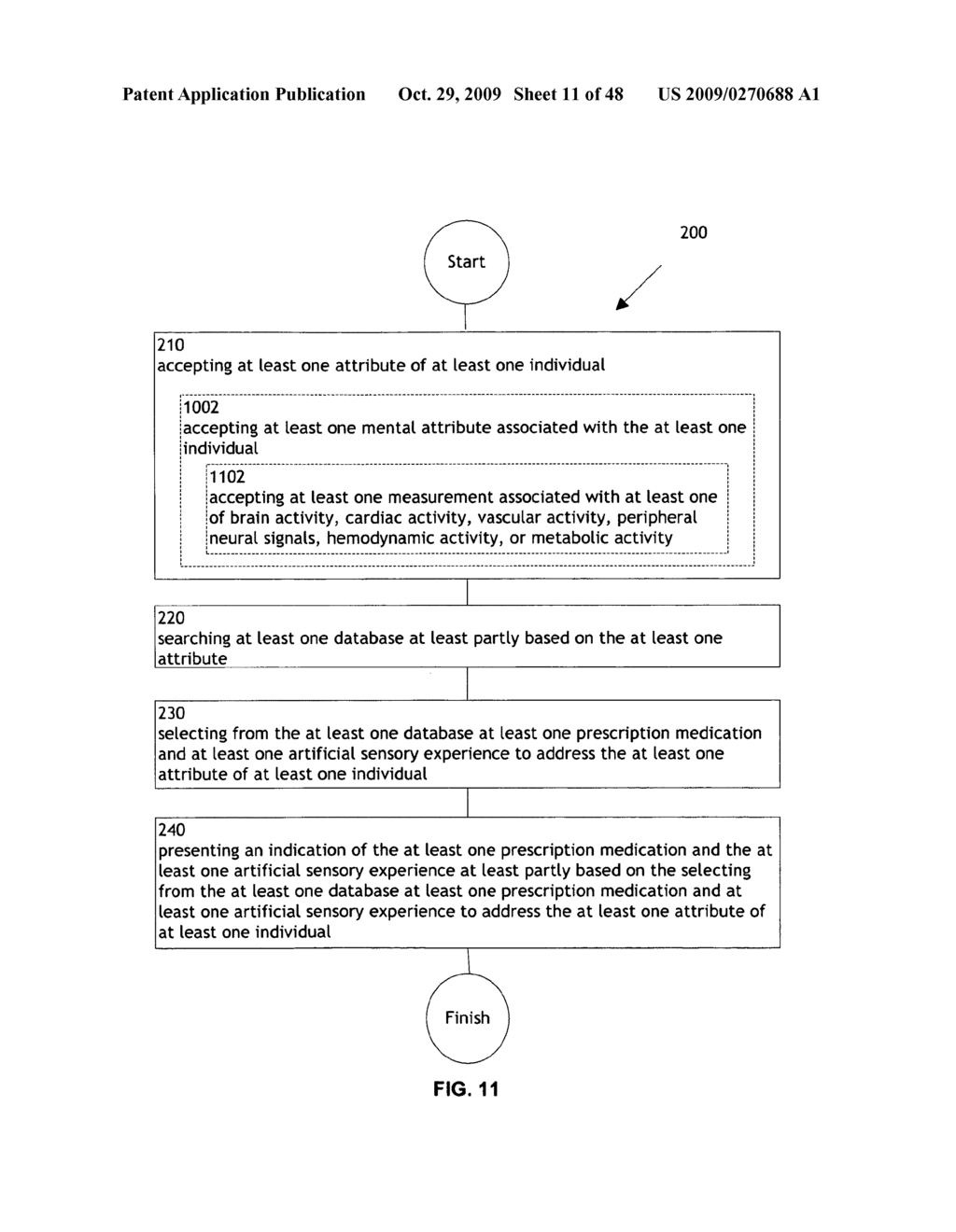 Methods and systems for presenting a combination treatment - diagram, schematic, and image 12