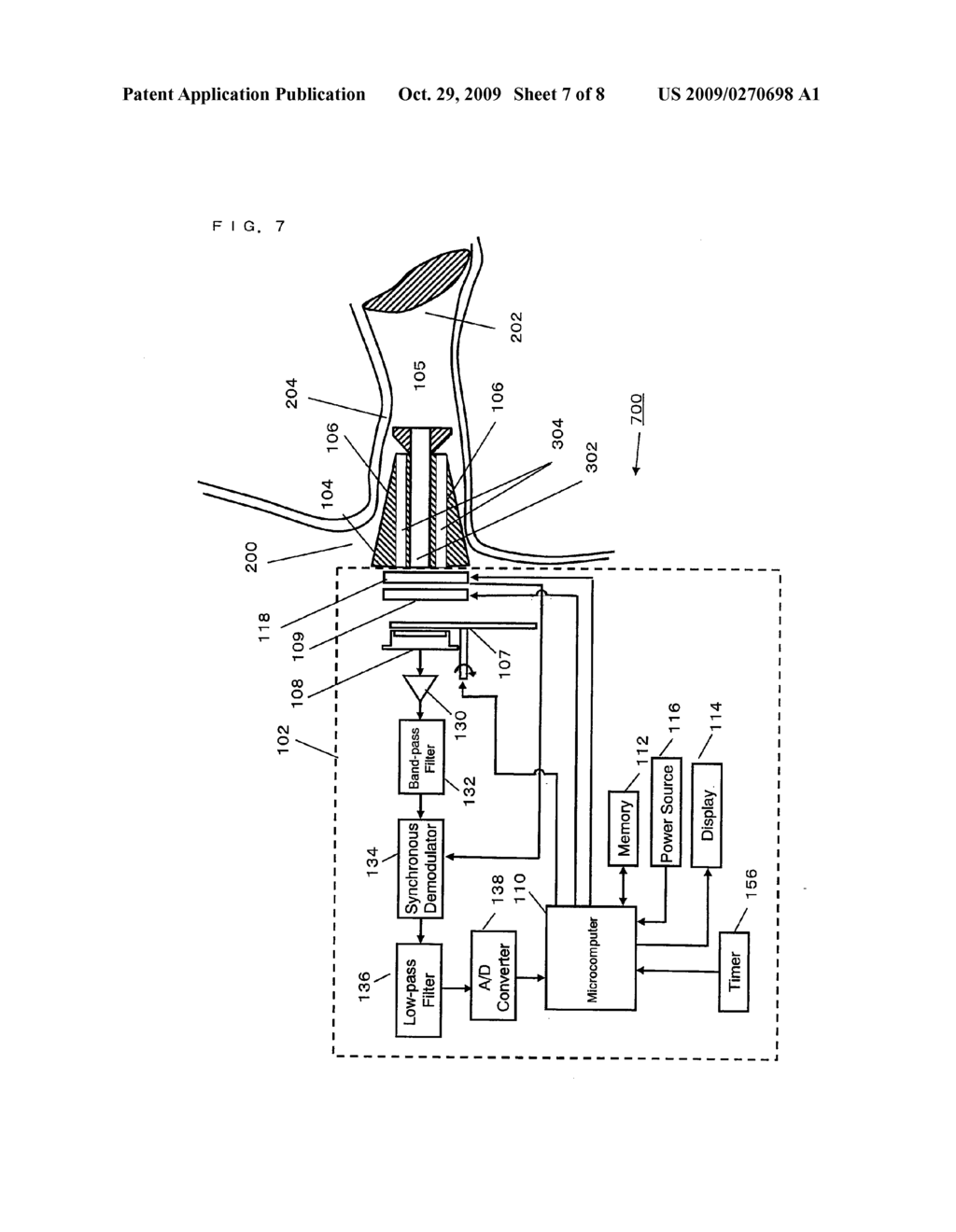 BIOINFORMATION MEASUREMENT DEVICE - diagram, schematic, and image 08