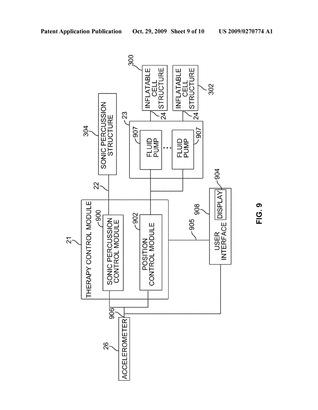 PERCUSSION THERAPY SYSTEM, APPARATUS AND METHOD - diagram, schematic, and image 10