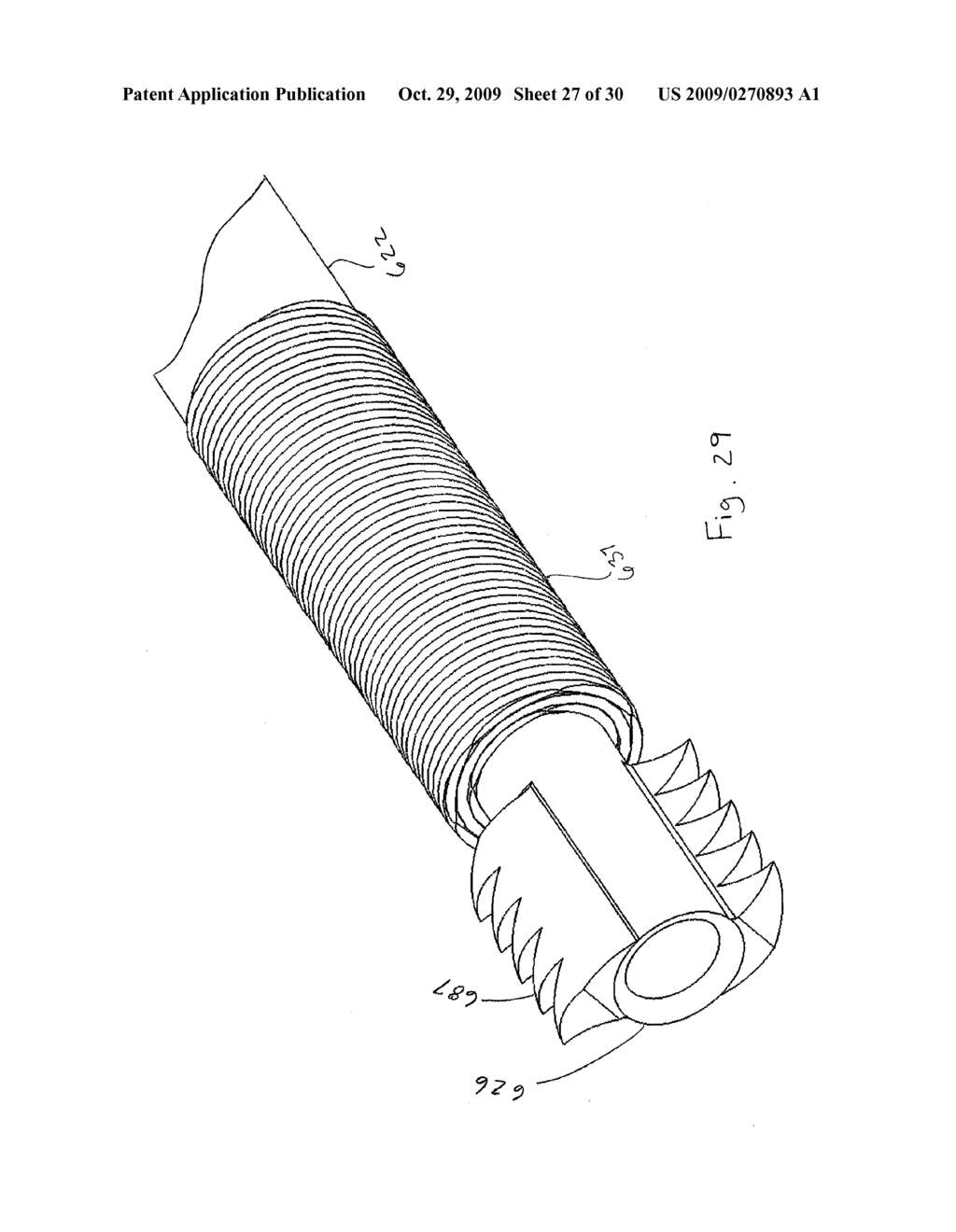 MEDICAL DEVICE FOR TISSUE DISRUPTION WITH SERRATED EXPANDABLE PORTION - diagram, schematic, and image 28