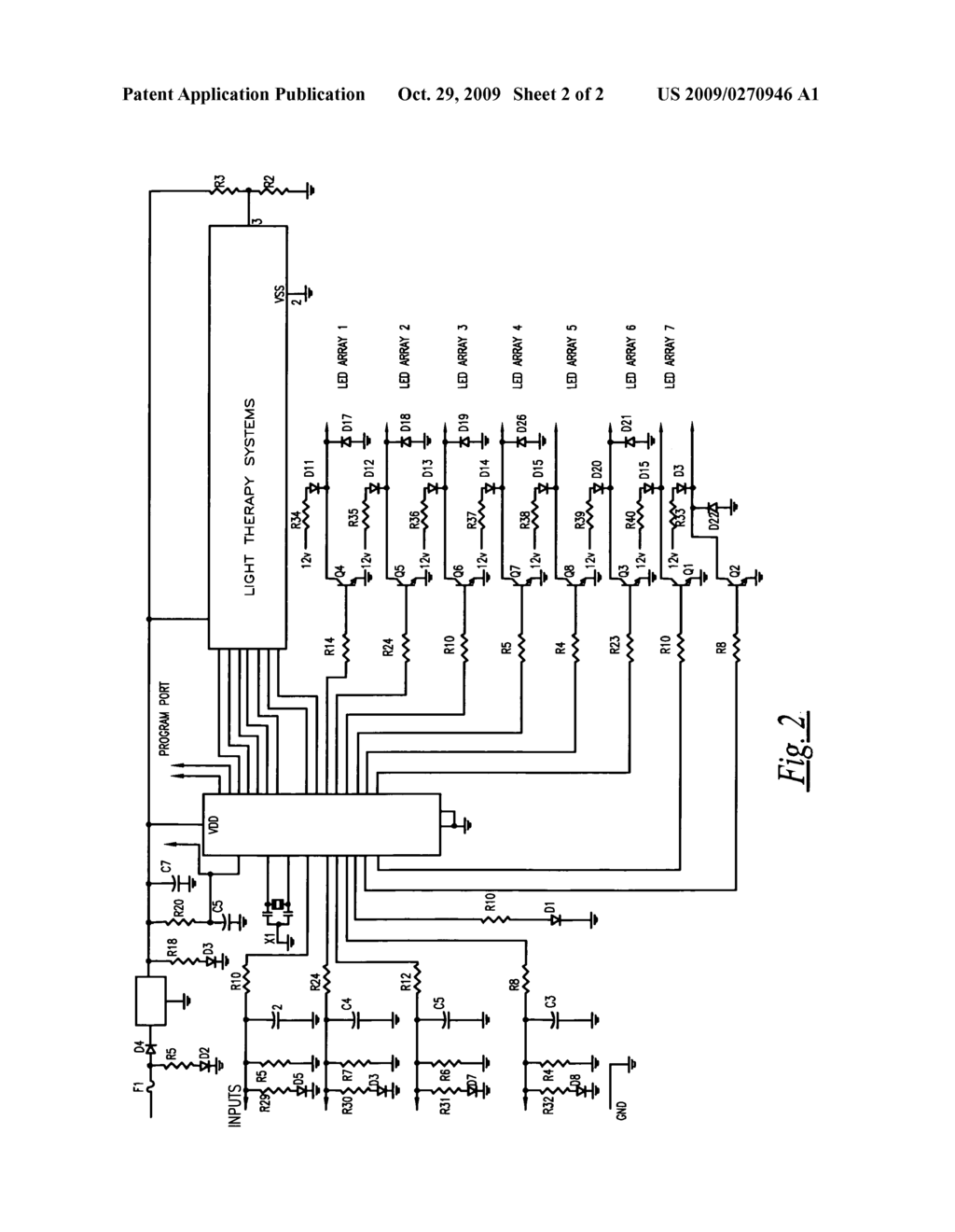 Therapeutic Light System - diagram, schematic, and image 03