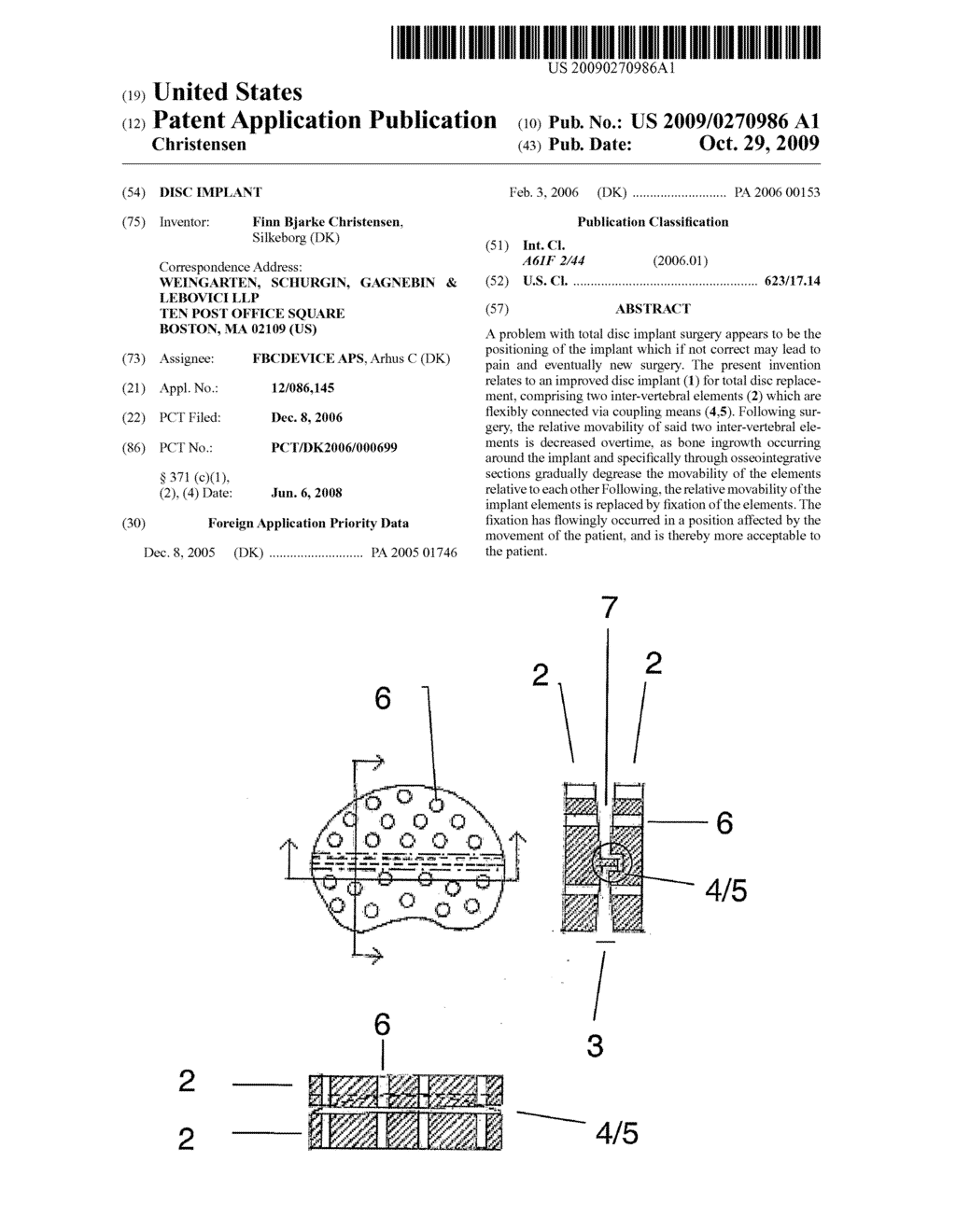 Disc Implant - diagram, schematic, and image 01