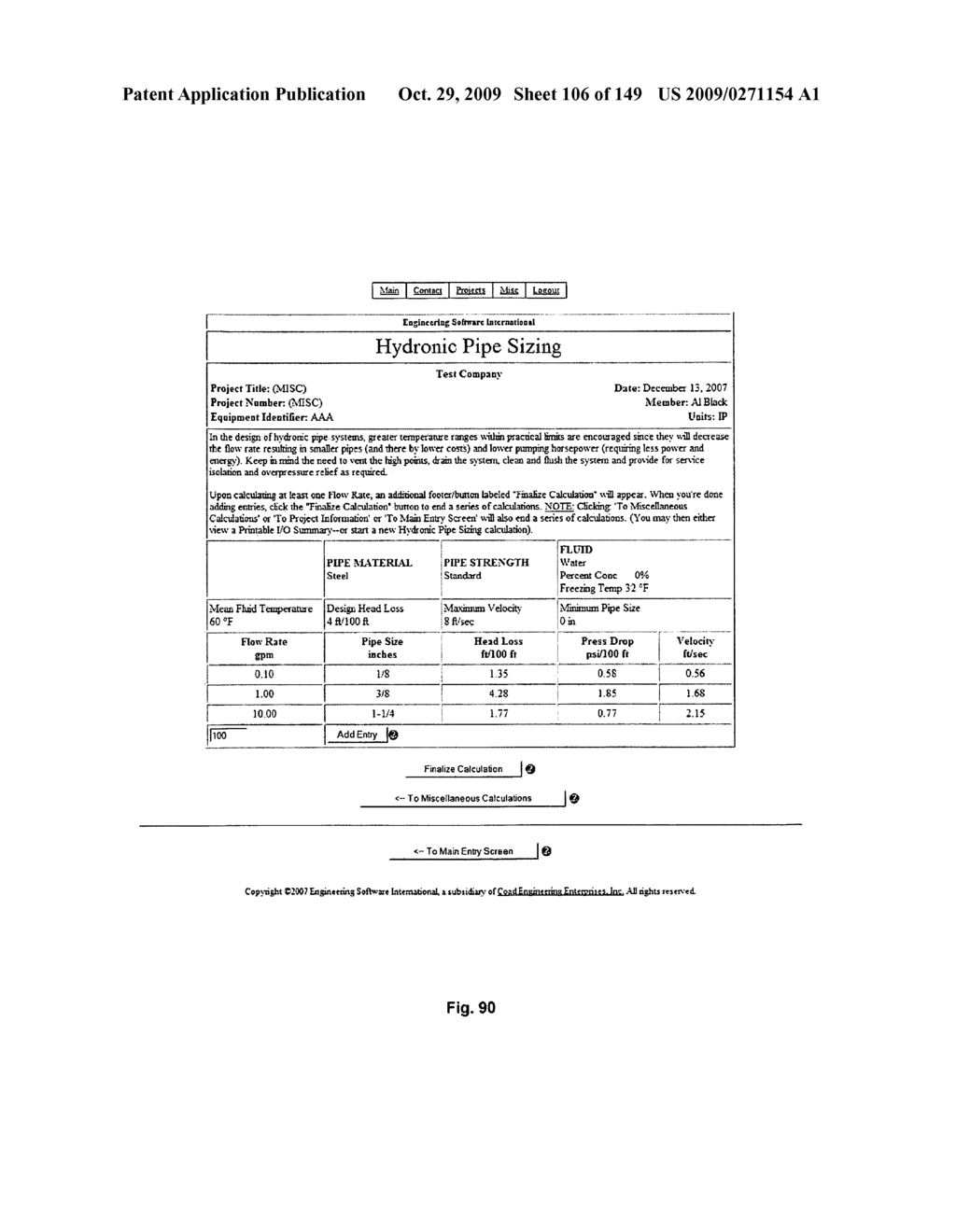 Method and Apparatus for Facilitating HVAC Design for a Building - diagram, schematic, and image 107