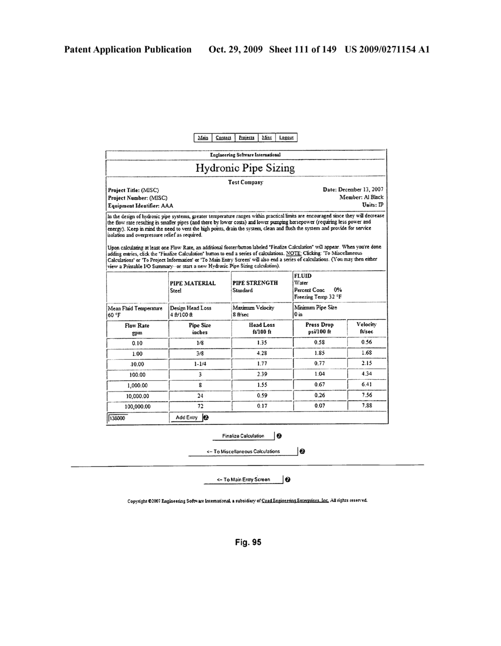 Method and Apparatus for Facilitating HVAC Design for a Building - diagram, schematic, and image 112