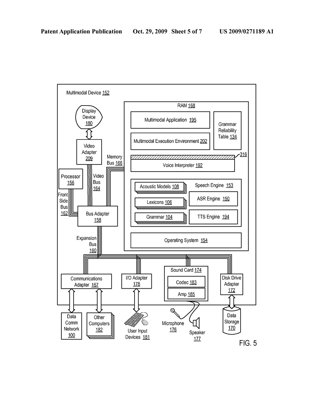 Testing A Grammar Used In Speech Recognition For Reliability In A Plurality Of Operating Environments Having Different Background Noise - diagram, schematic, and image 06