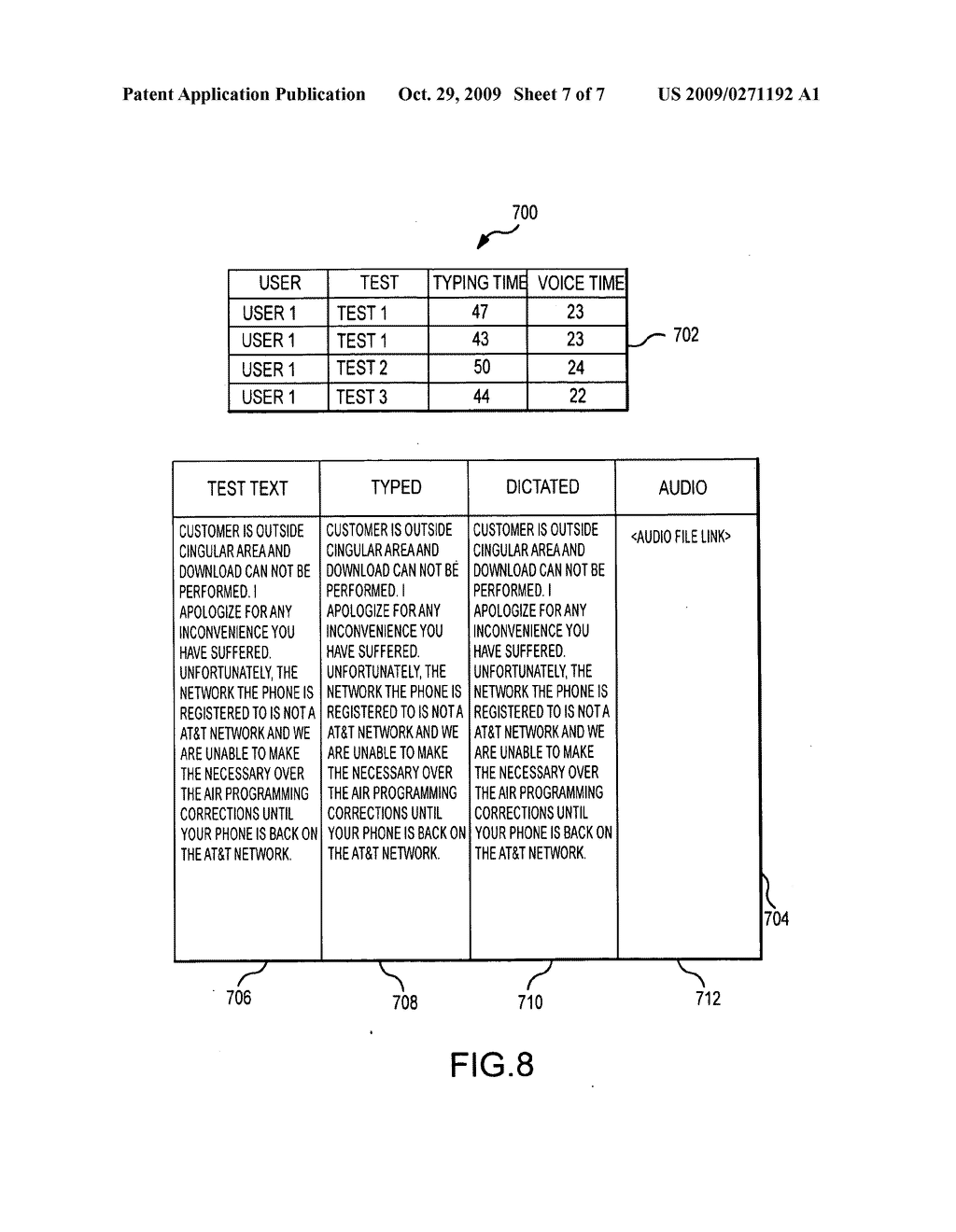 METHOD AND SYSTEMS FOR MEASURING USER PERFORMANCE WITH SPEECH-TO-TEXT CONVERSION FOR DICTATION SYSTEMS - diagram, schematic, and image 08