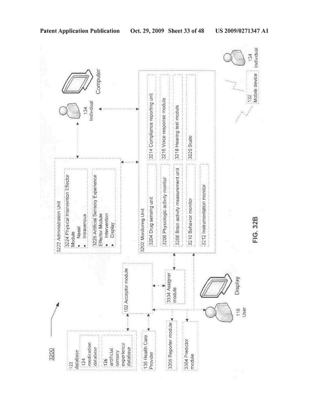 Methods and systems for monitoring bioactive agent use - diagram, schematic, and image 34