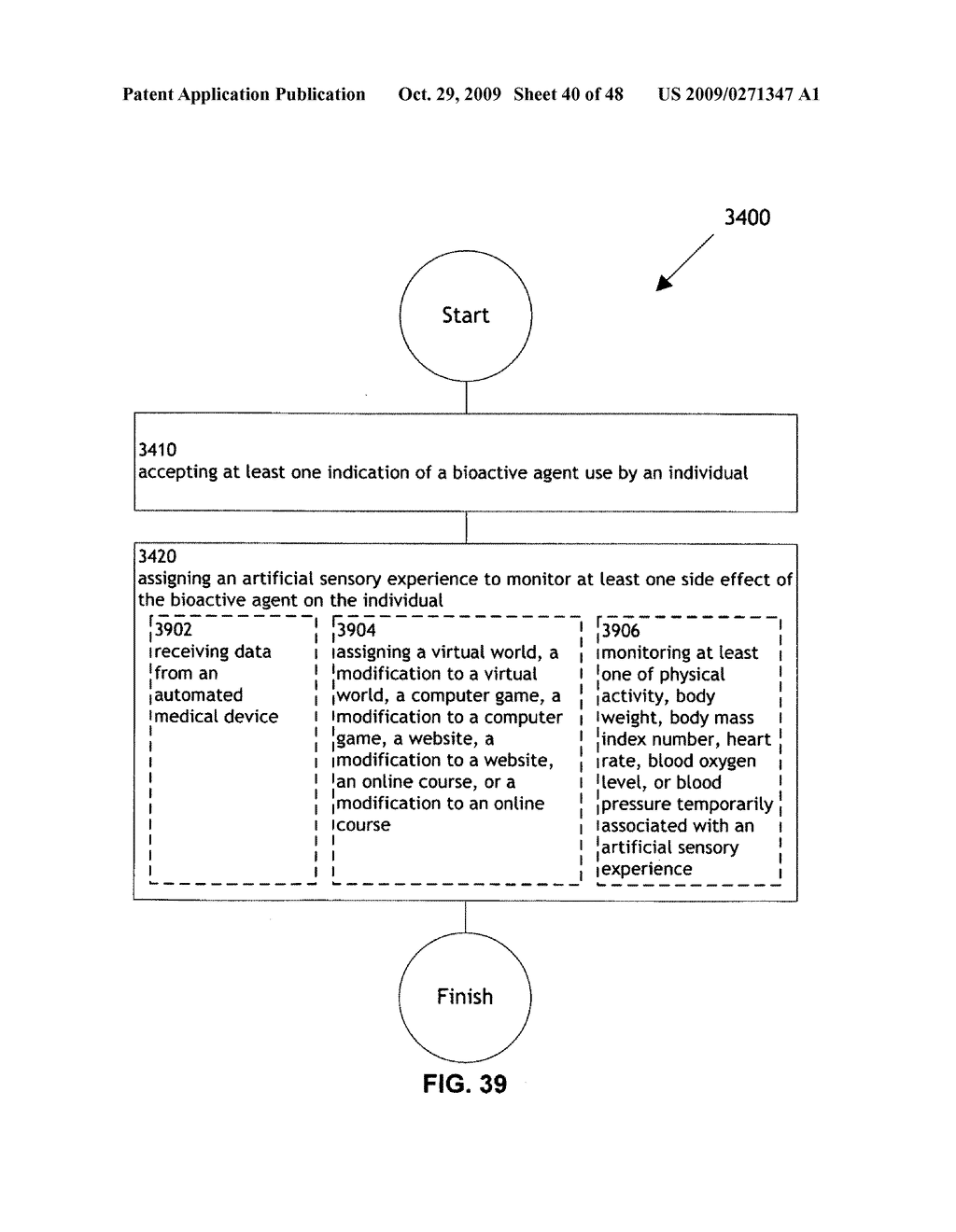 Methods and systems for monitoring bioactive agent use - diagram, schematic, and image 41