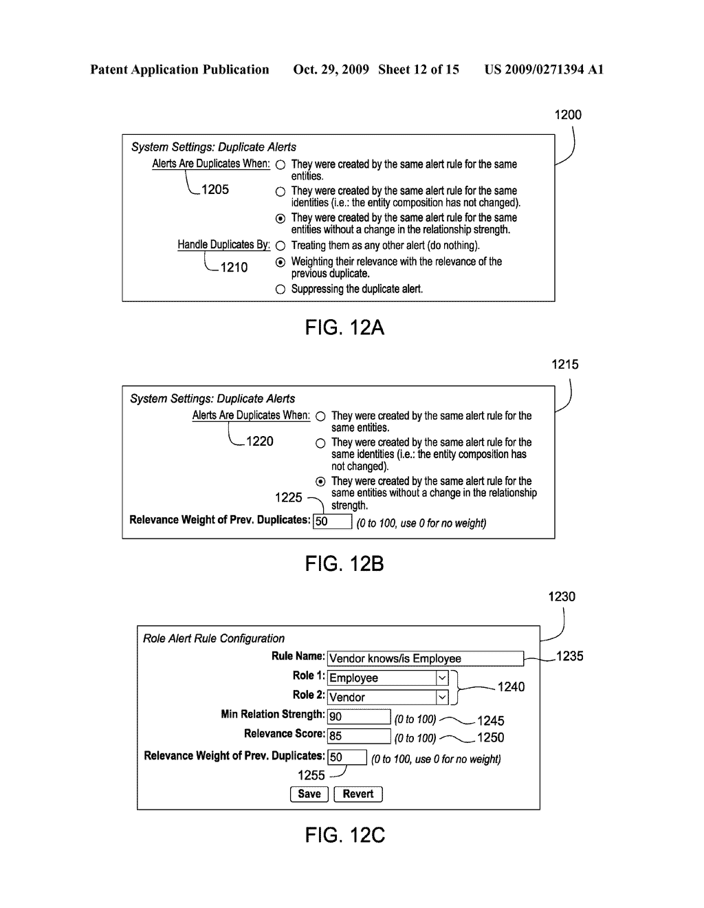 DETERMINING THE DEGREE OF RELEVANCE OF ENTITIES AND IDENTITIES IN AN ENTITY RESOLUTION SYSTEM THAT MAINTAINS ALERT RELEVANCE - diagram, schematic, and image 13