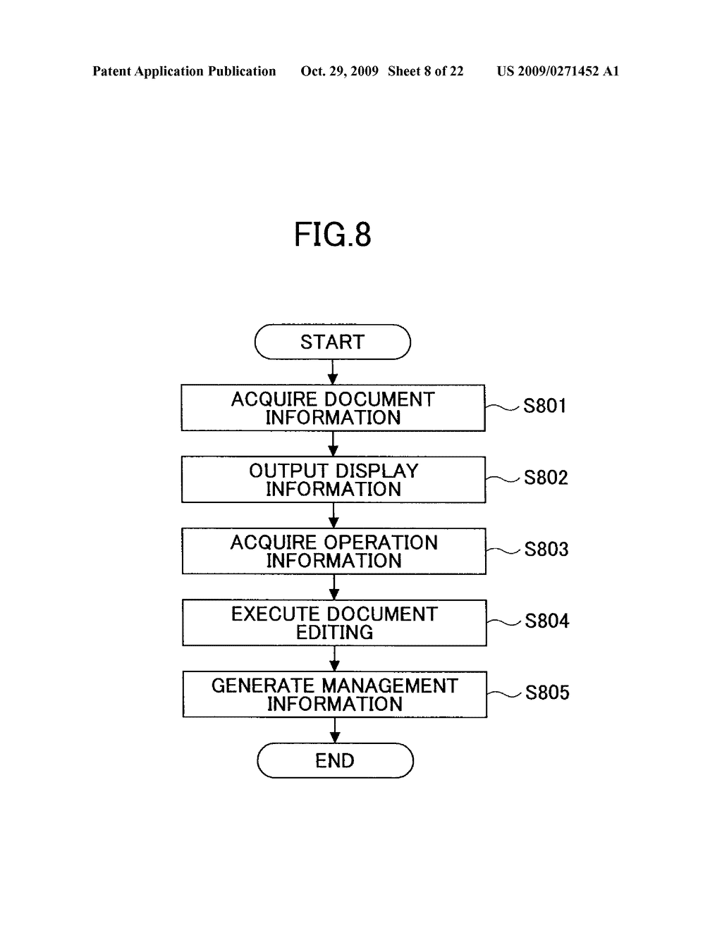 DOCUMENT MANAGEMENT APPARATUS, DOCUMENT MANAGEMENT METHOD, AND COMPUTER-READABLE ENCODING MEDIUM RECORDED WITH A COMPUTER PROGRAM - diagram, schematic, and image 09