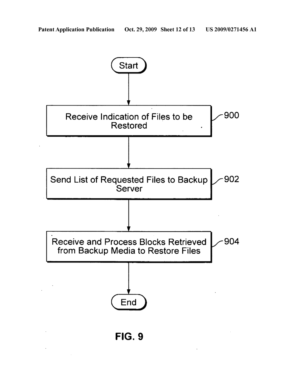 Efficient backup data retrieval - diagram, schematic, and image 13