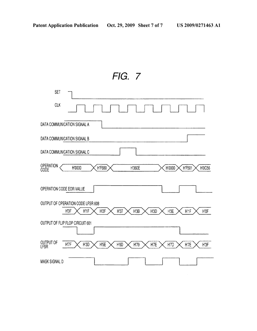 PSEUDORANDOM NUMBER GENERATOR AND DATA COMMUNICATION APPARATUS - diagram, schematic, and image 08