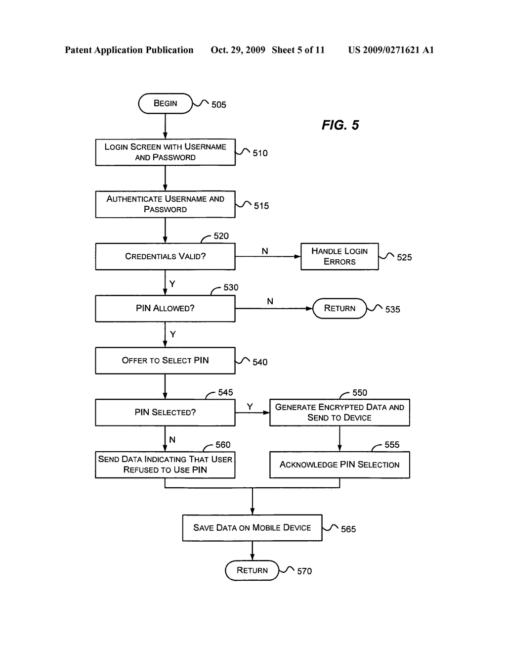 SIMPLIFIED LOGIN FOR MOBILE DEVICES - diagram, schematic, and image 06