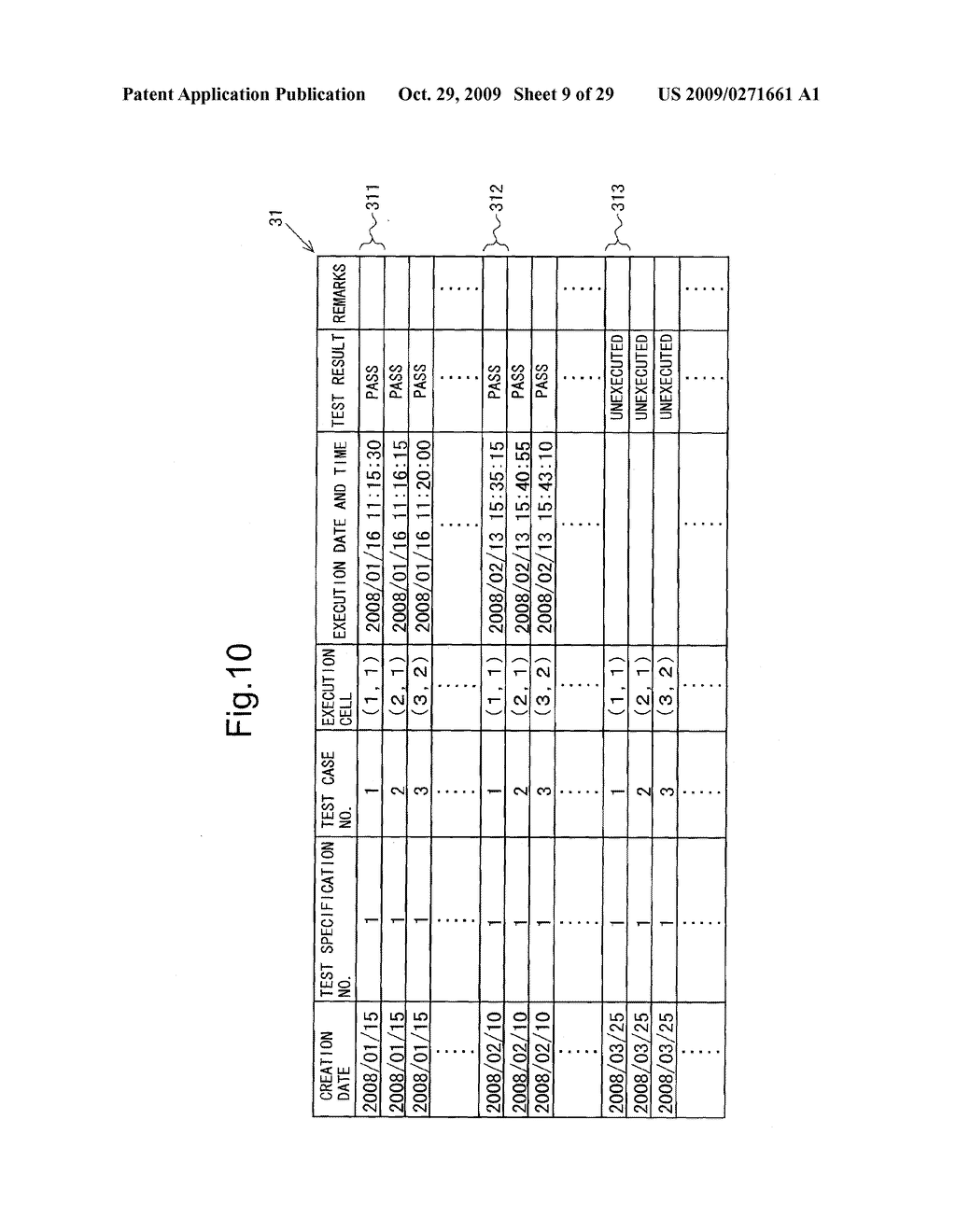 STATUS TRANSITION TEST SUPPORT DEVICE, STATUS TRANSITION TEST SUPPORT METHOD, AND RECORDING MEDIUM - diagram, schematic, and image 10