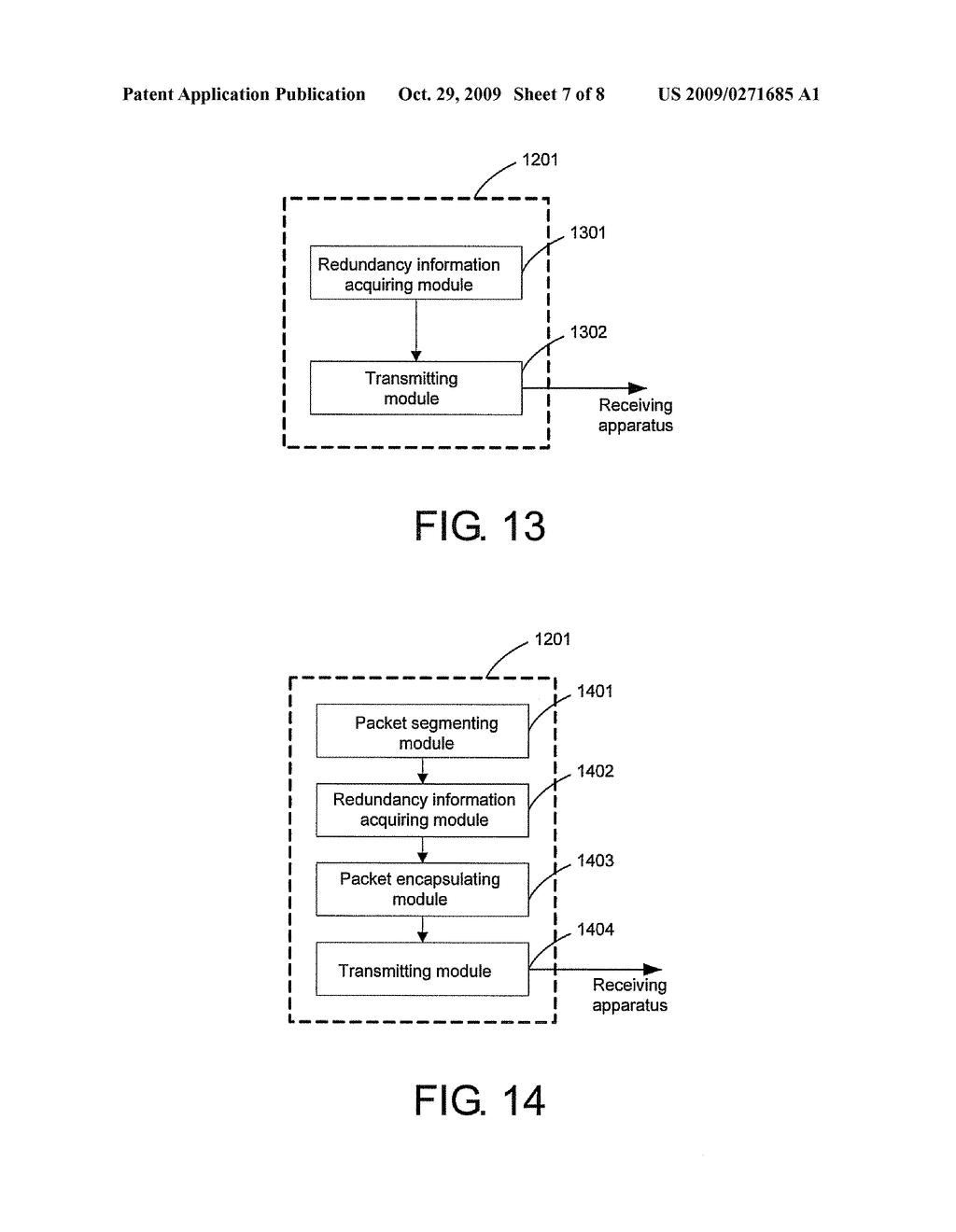 Method for Processing Packets, an Apparatus for Transmitting Packets, and an Apparatus for Receiving Packets - diagram, schematic, and image 08
