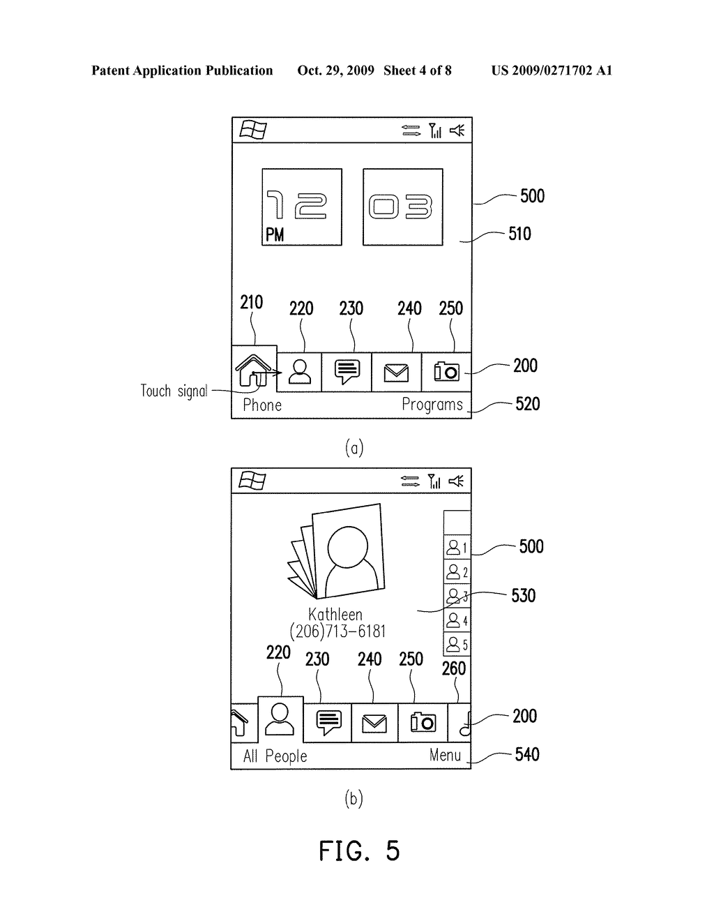METHOD FOR SWITCHING USER INTERFACE, ELECTRONIC DEVICE AND RECORDING MEDIUM USING THE SAME - diagram, schematic, and image 05