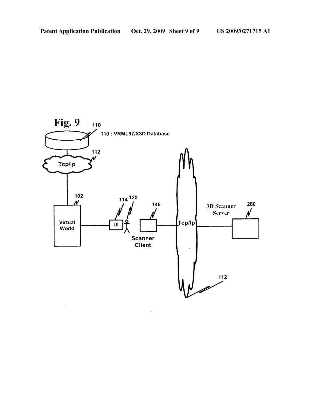 COLLABORATIVE AUGMENTED VIRTUALITY SYSTEM - diagram, schematic, and image 10