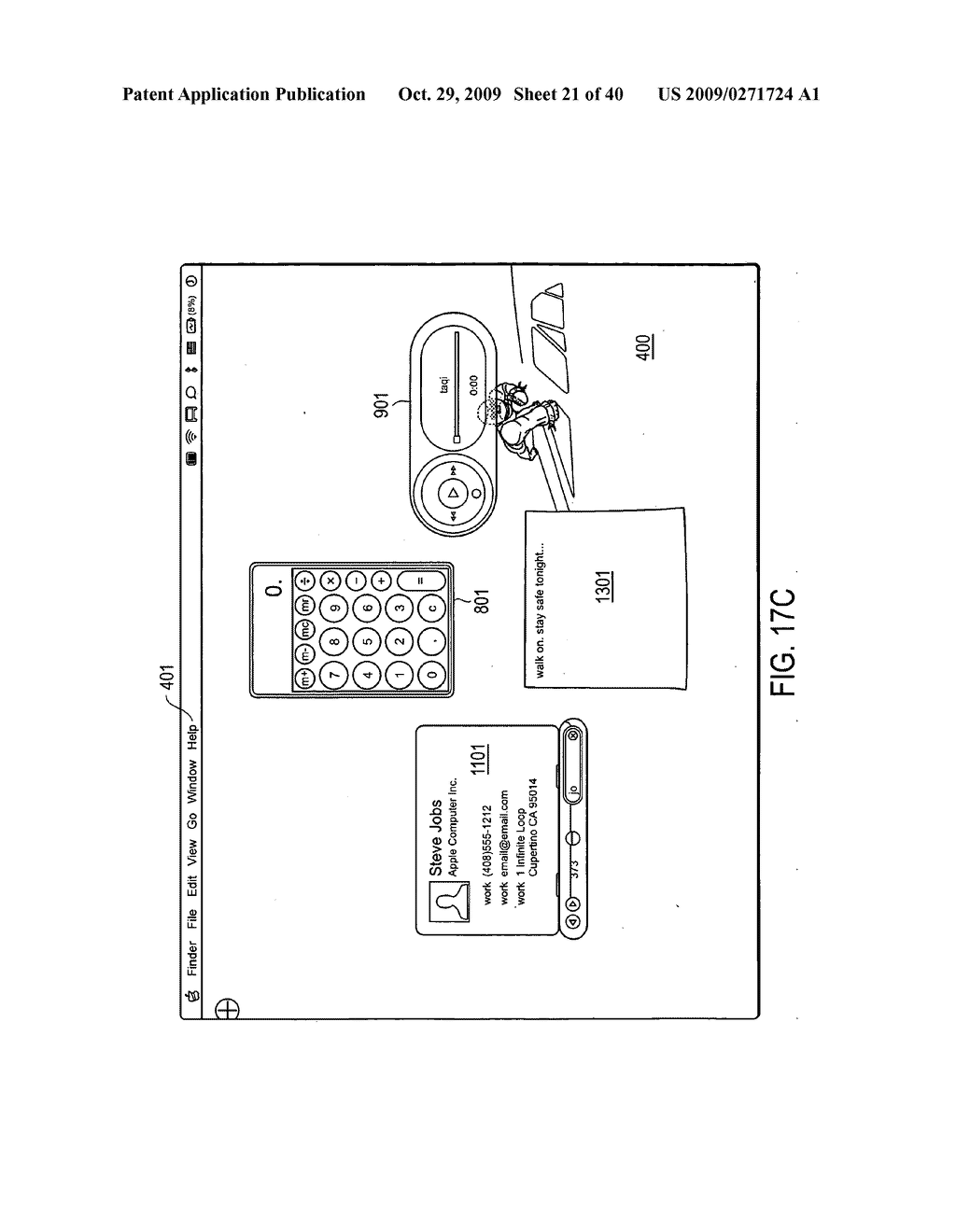 VISUAL CHARACTERISTICS OF USER INTERFACE ELEMENTS IN A UNIFIED INTEREST LAYER - diagram, schematic, and image 22