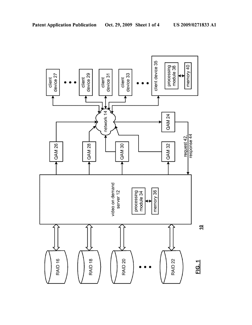METHOD AND APPARATUS WITH SUBSCRIPTION QUALITY OF SERVICE IN A VIDEO SYSTEM - diagram, schematic, and image 02
